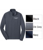 Port Authority slub Fleece 1/4 Zip Pullover GF295