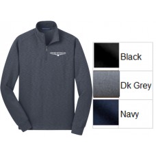 Port Authority slub Fleece 1/4 Zip Pullover GF295