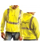 Hi-Viz, Lightweight Pullover Hoodie GHDIL